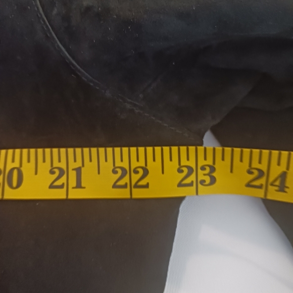 Vintage Size Large Avanti Womens Suede Jacket Leather Black Floral Embroidered - Picture 14 of 16